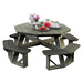 Wildridge Wildridge Heritage Octagon Picnic Table Driftwood Gray Outdoor Table LCC-164-DRG