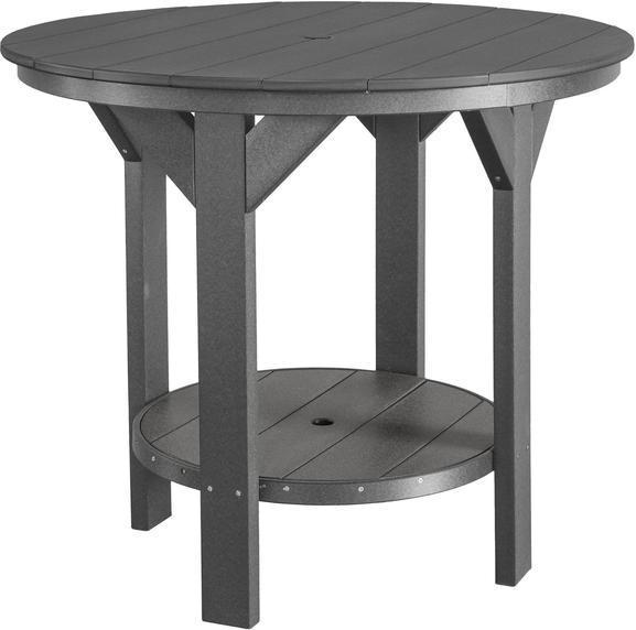Wildridge Wildridge Heritage Outdoor 42" Pub Table Dark Gray Pub Table LCC-179-DAG