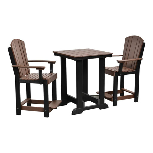 Wildridge Wildridge Heritage Outdoor Patio Set Weatherwood on Tudor Brown Patio Set LCC-170-WWB