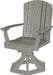 Wildridge Wildridge Heritage Outdoor Swivel Rocker Dining Chair Light Gray Dining Chair LCC-155-LIG