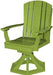 Wildridge Wildridge Heritage Outdoor Swivel Rocker Dining Chair Lime Green Dining Chair LCC-155-LIG