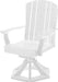 Wildridge Wildridge Heritage Outdoor Swivel Rocker Dining Chair White Dining Chair LCC-155-WH