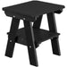 Wildridge Wildridge Heritage Recycled Plastic 2 Tier End Table Black End Table LCC-120-B