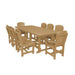 Wildridge Wildridge Heritage Recycled Plastic 9 Piece Dining Set Cedar Dining Sets LCC-190-CE