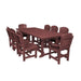 Wildridge Wildridge Heritage Recycled Plastic 9 Piece Dining Set Cherry Dining Sets LCC-190-C