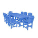Wildridge Wildridge Heritage Recycled Plastic 9 Piece Dining Set Dining Sets