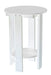 Wildridge Wildridge Heritage Recycled Plastic Balcony Table White Tables LCC-152-WH