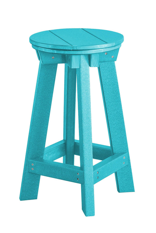 Wildridge Wildridge Heritage Recycled Plastic Bar Stool Aruba Blue Stool LCC-182-AB