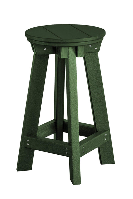 Wildridge Wildridge Heritage Recycled Plastic Bar Stool Turf Green Stool LCC-182-TG
