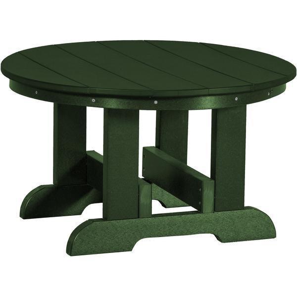 Wildridge Wildridge Heritage Recycled Plastic Conversation Table Turf Green Conversa?tion Table LCC-121-TG
