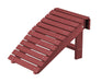 Wildridge Wildridge Heritage Recycled Plastic Folding Footstool Cherry Folding Footstool LCC-116-C