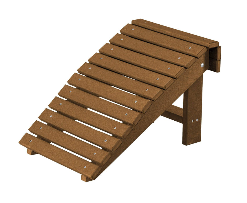 Wildridge Wildridge Heritage Recycled Plastic Folding Footstool Tudor Brown Folding Footstool LCC-116-TB
