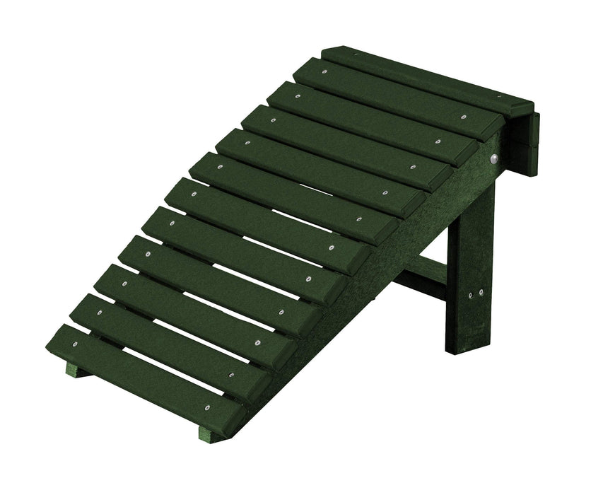 Wildridge Wildridge Heritage Recycled Plastic Folding Footstool Turf Green Folding Footstool LCC-116-TG