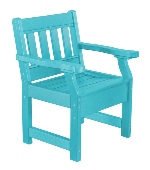 Wildridge Wildridge Heritage Recycled Plastic Garden Chair Aruba Blue Outdoor Chair LCC-123-AB