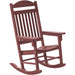 Wildridge Wildridge Heritage Traditional Recycled Plastic Rocker Chair Cherry Rocking Chair LCC-101-C