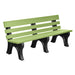 Wildridge Wildridge Lime Green Heritage Outdoor Park Bench Lime Green on Black Outdoor Bench LCC-125-WBLLGB