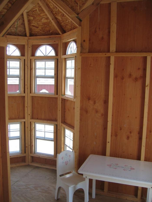 Little Cottage Co. Grand Portico Mansion - Panelized Kit with Floor Little Cottage Co. Playhouses LCC-GPM