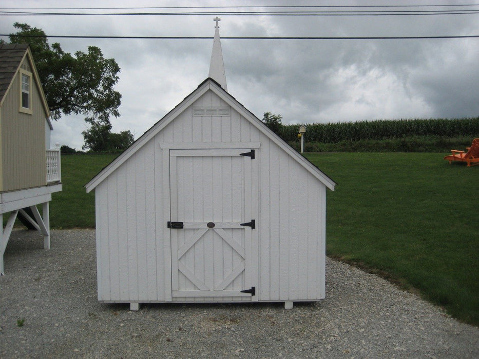 Little Cottage Co. Little Cottage Chapel - Panelized Kit with Floor Little Cottage Co. Playhouses