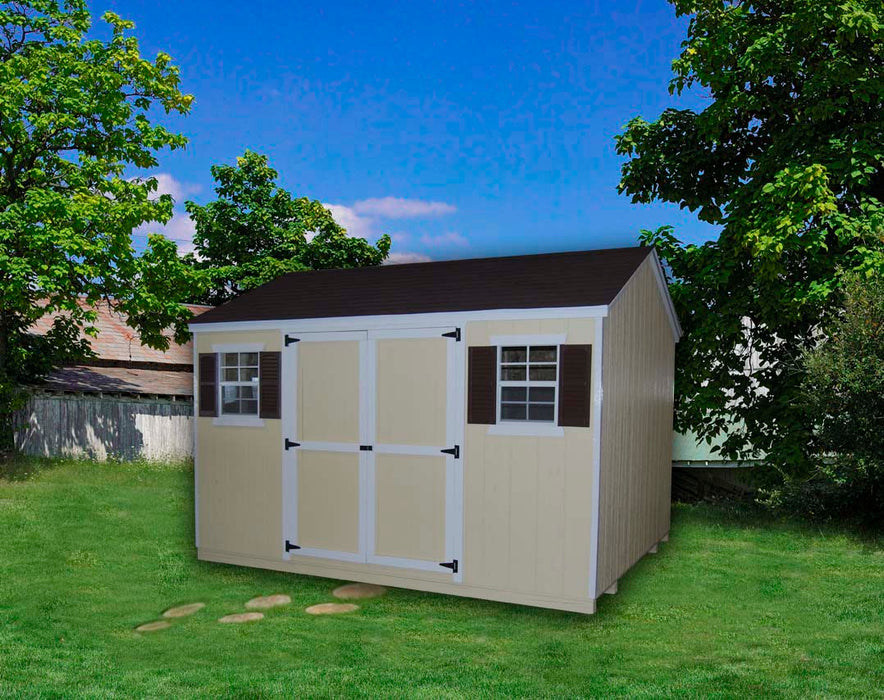 Little Cottage Co. Value Workshop Shed - Pre Cut Kit 8x8 / No Floor Kit Sheds & Barns LCC-VWS-8x8-NFK
