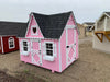 Little Cottage Co. Victorian Playhouse - Panelized Kit with Floor & Chimney Little Cottage Co. 4X6 / No Deck and Rail / Add Loft Playhouses LCCV-P-4X6-NDR-AL