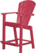Wildridge Wildridge Classic Recycled Plastic Outdoor 30 High Dining Chair Pink Dining Chair LCC-250-PI