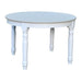 Wildridge Wildridge Farm House Collection Outdoor 48" Round Table With 4 Dining Chairs Round Table