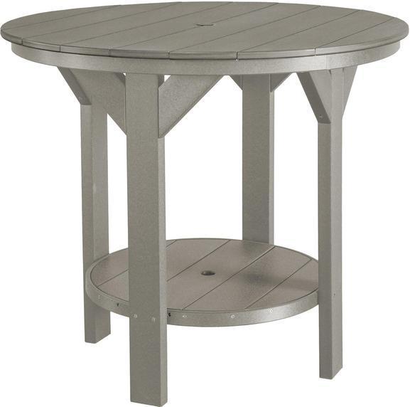 Wildridge Wildridge Heritage Outdoor 42" Pub Table Light Gray Pub Table LCC-179-LIG