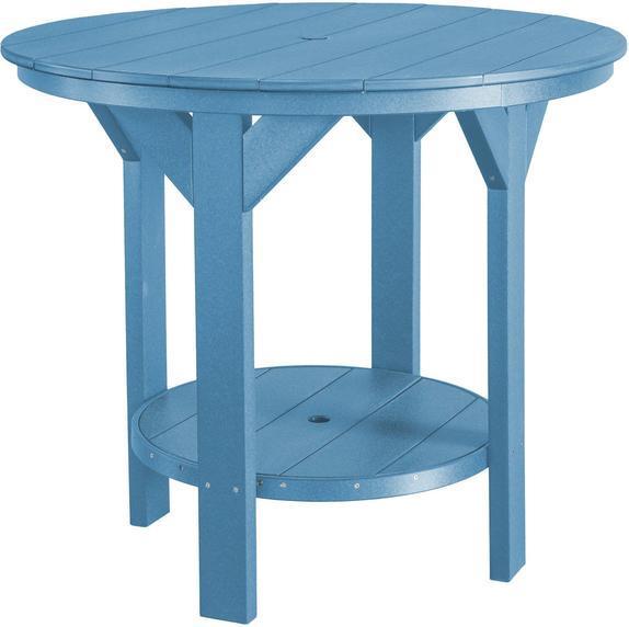 Wildridge Wildridge Heritage Outdoor 42" Pub Table Powder Blue Pub Table LCC-179-POB