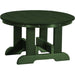 Wildridge Wildridge Heritage Recycled Plastic Conversation Table Turf Green Conversa?tion Table LCC-121-TG