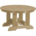 Wildridge Wildridge Heritage Recycled Plastic Conversation Table Weatherwood Conversa?tion Table LCC-121-WW