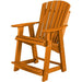 Wildridge Wildridge Heritage Recycled Plastic High Adirondack Chair Bright Orange Adirondack Chair LCC-119-BO