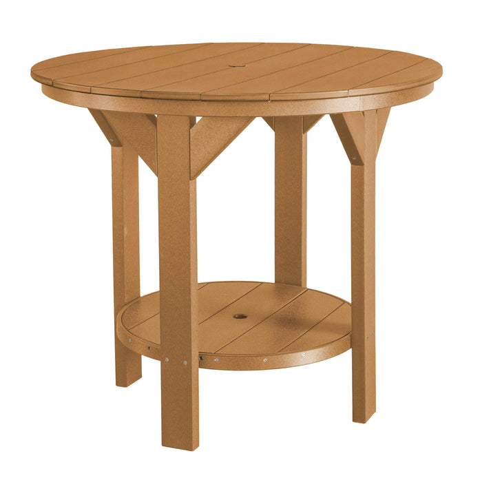 Wildridge Wildridge Heritage Recycled Plastic Pub Table Cedar Tables LCC-179-CE
